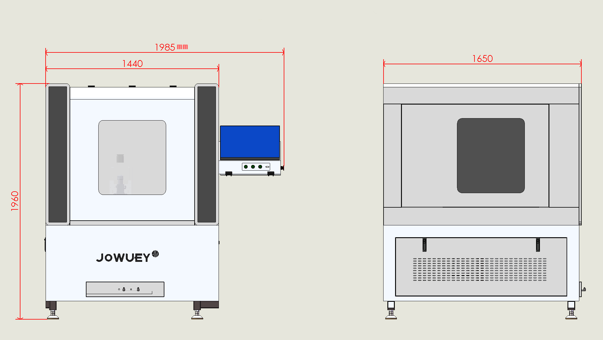 High precision fiber laser cutting machine